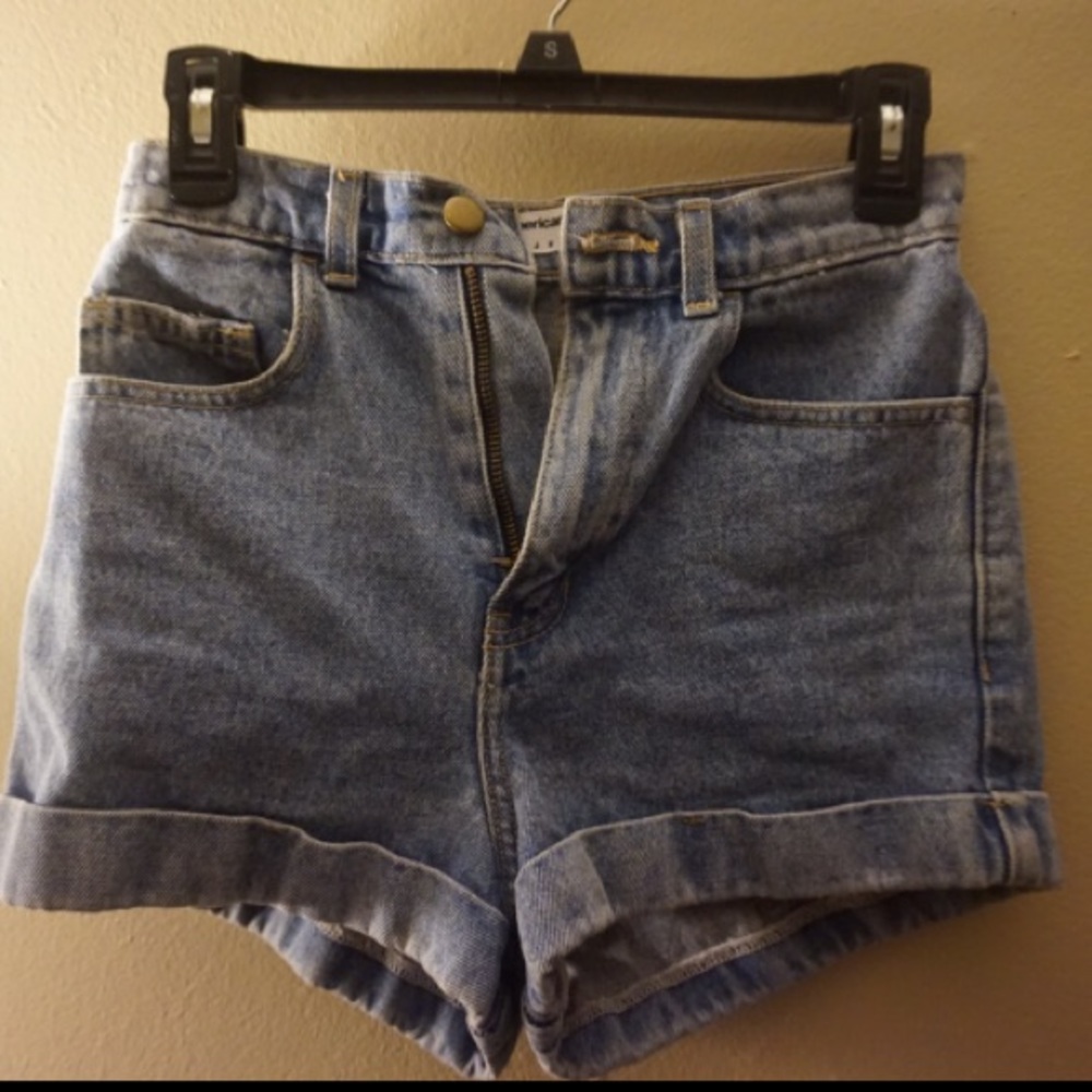 American Apparel high waisted shorts