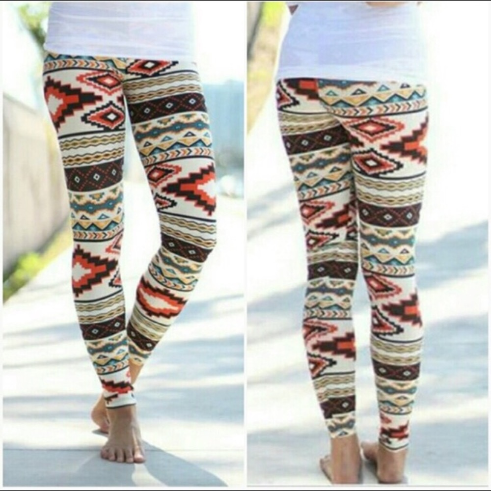 Aztec leggings