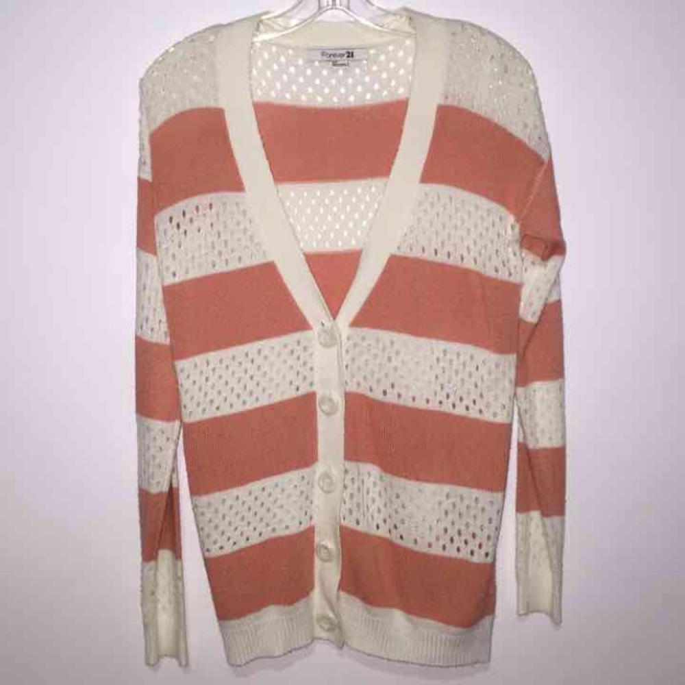 Stripped cardigan