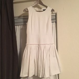 Cute white J.Crew dress size 8