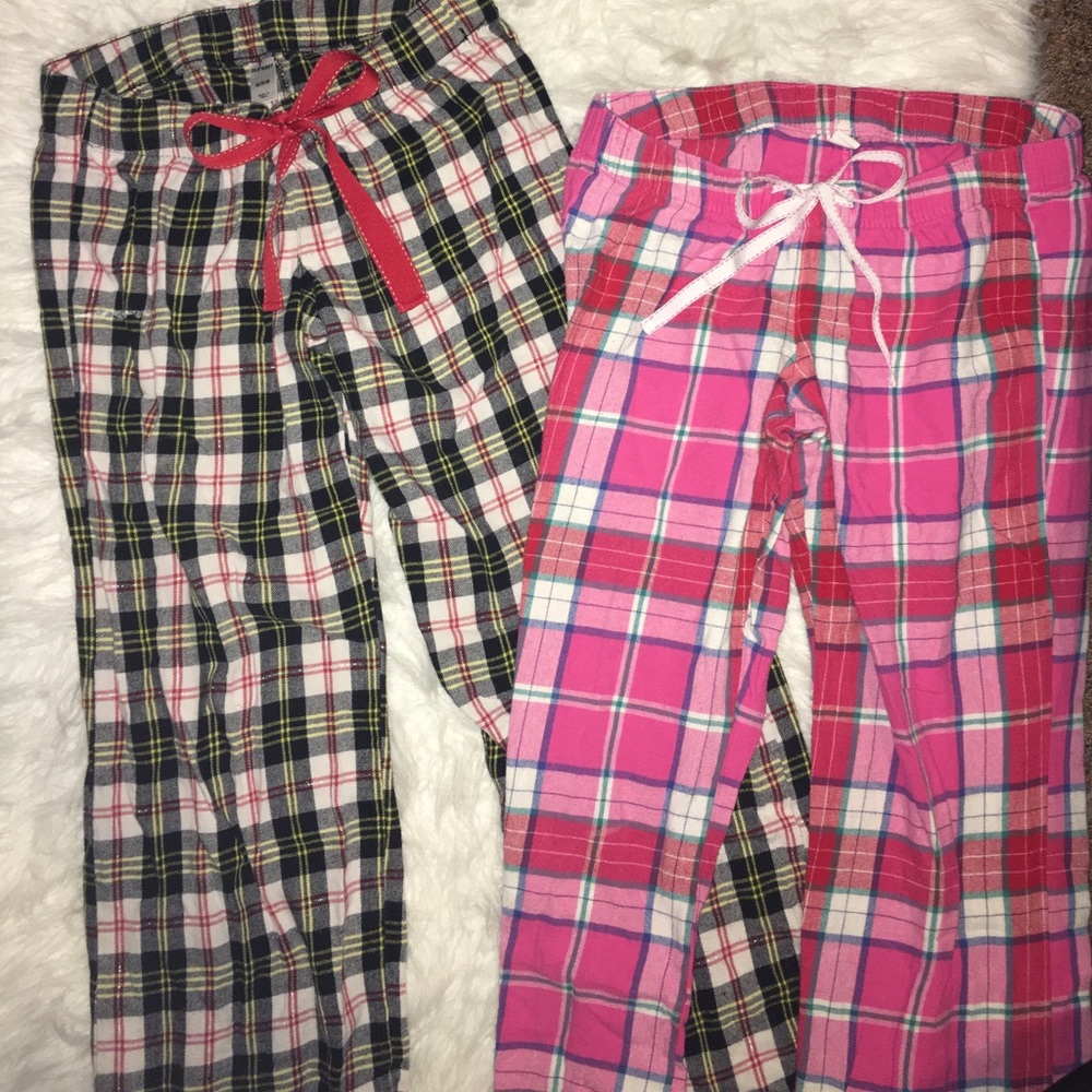 Plaid pajama pants