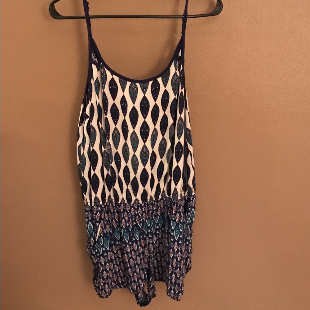 Romper/ beach coverup