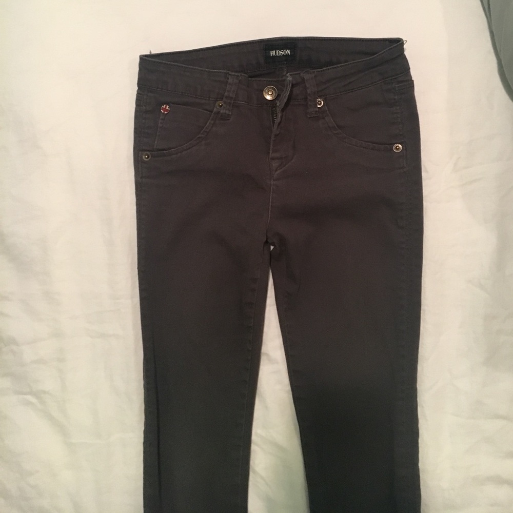olive green hudson jeans size 12!
