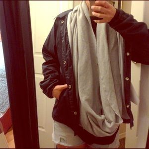 American Apparel thick circle scarf