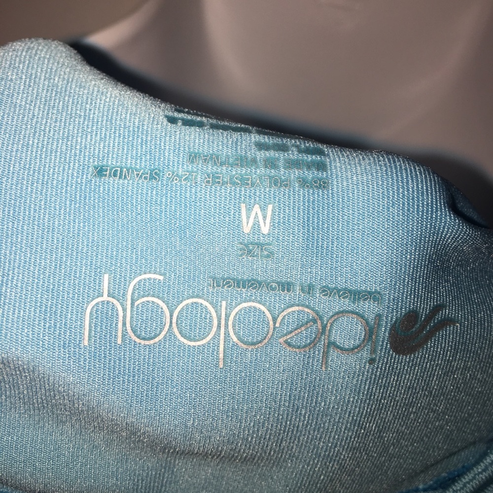 Ideology Light Blue Work Out Long Sleeve - Picture 4 of 4