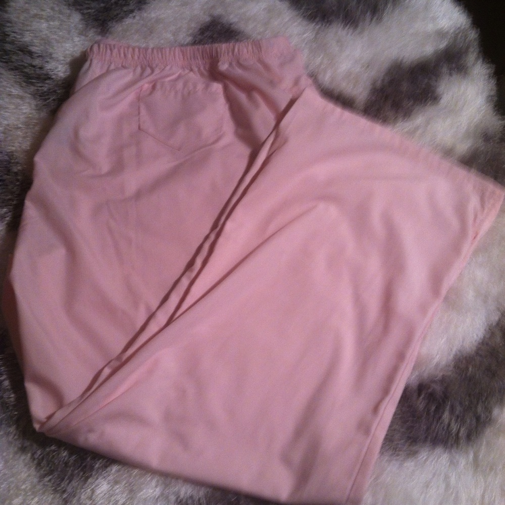 Light pink scrub pant (4x)