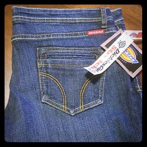 Dickies Girl Low Rise Stretch Denim Jeans sz 15