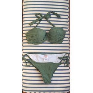 Billabong Sol Searcher Bikini in Olive Green