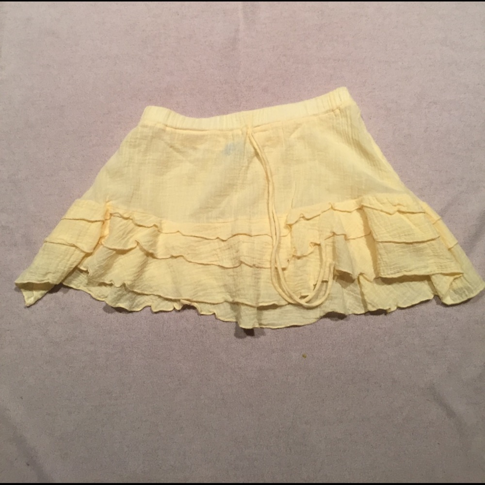 Yellow Miniskirt