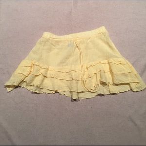 Yellow Miniskirt