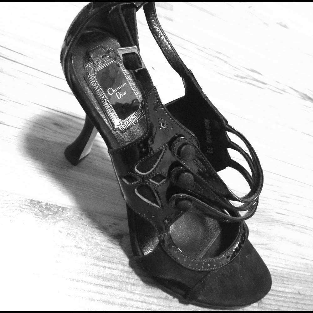 BRAND NEW! Christian Dior pumps! Open toe, sz 9!