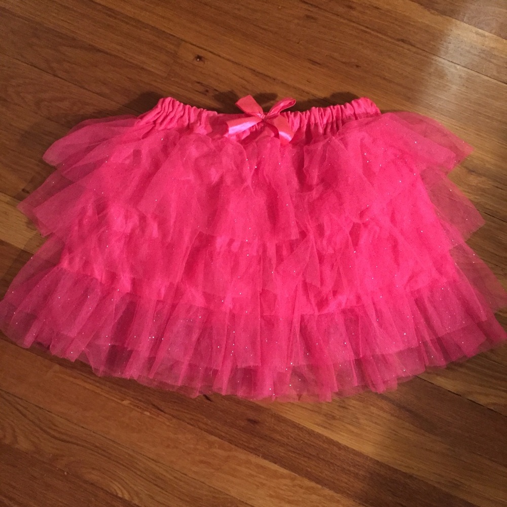 Sparkly Pink Organza Tutu