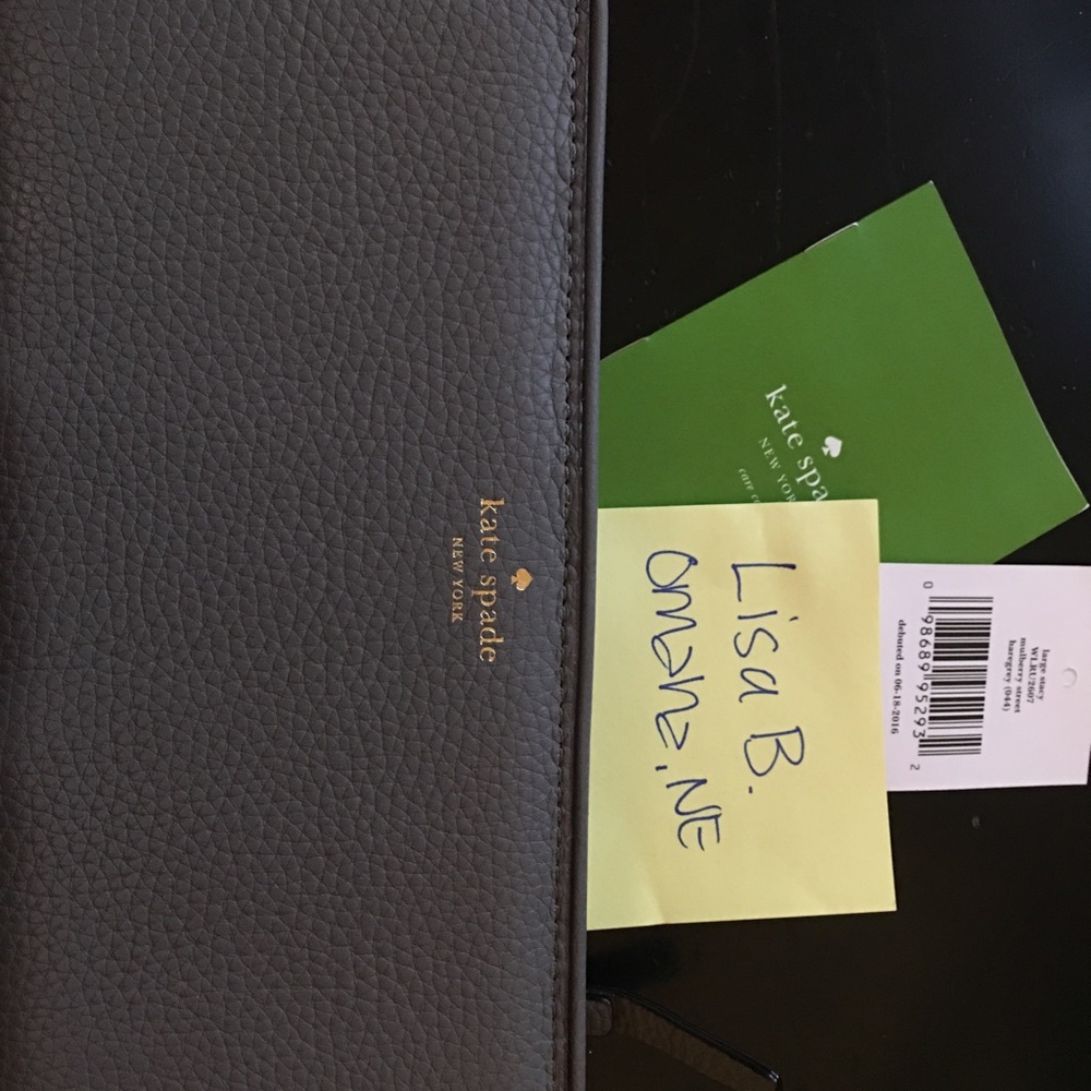 KS NWT large Stacy wallet