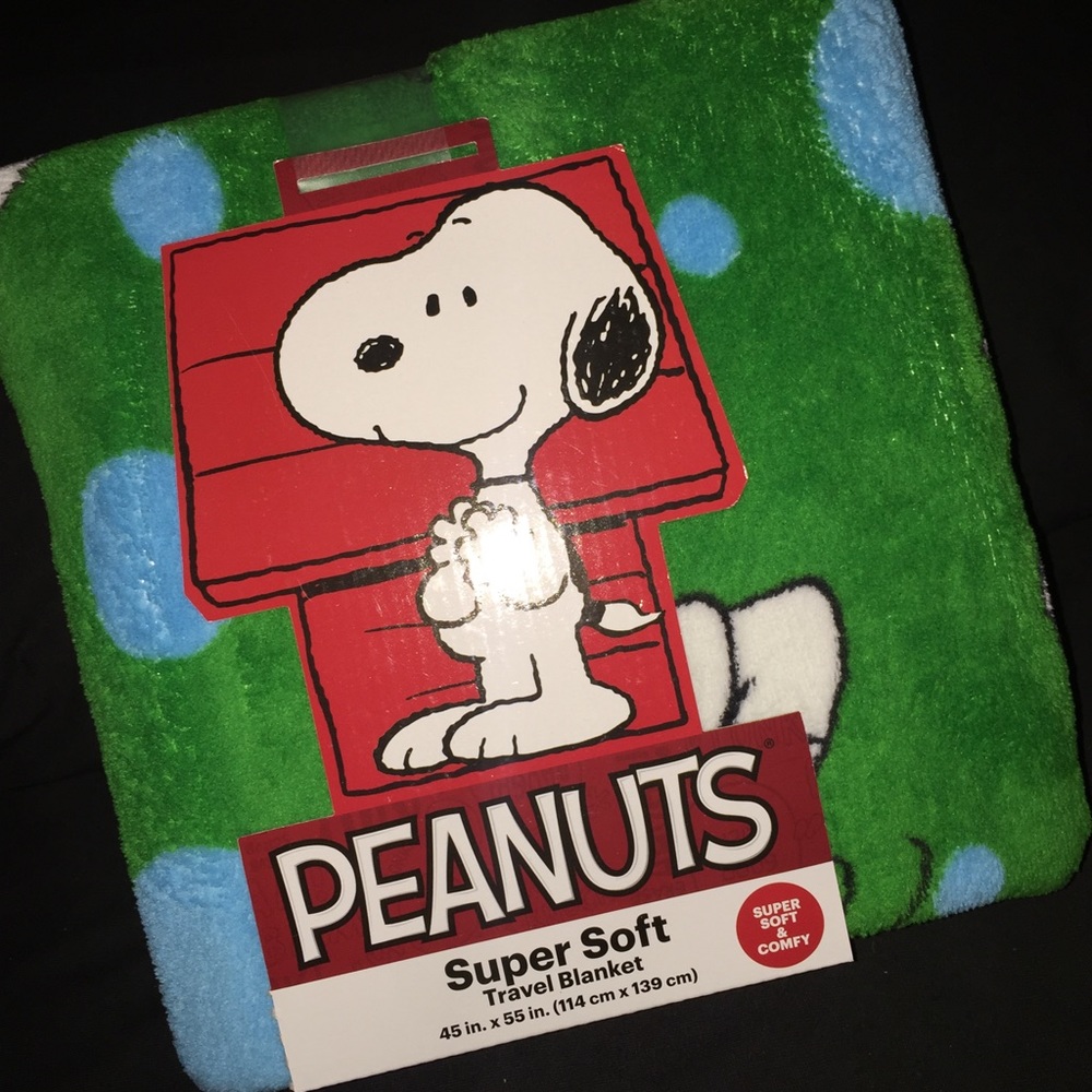 Peanuts Soft Travel Blanket