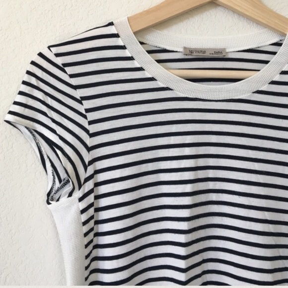 Zara Tops - { ZARA } knit tee ‼️SALE‼️