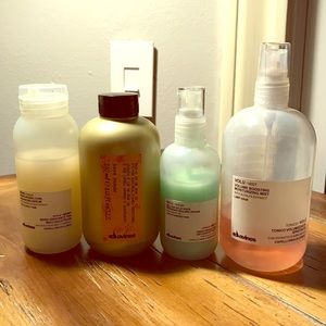 Lot of Davines hair products full size