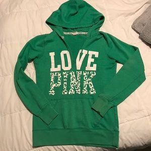 Victoria's Secret Hoody Green