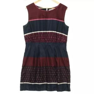 SOLD-Ann Taylor LOFT Above Knee Multi Color Dress