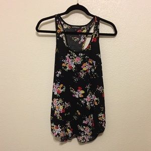 Express Floral Tank Top SZ S