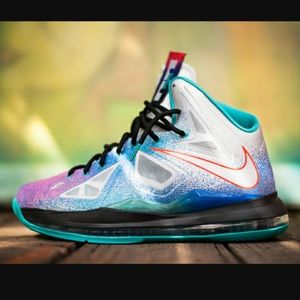Nike Lebron 10 "Re-Entry Pure Platinum"