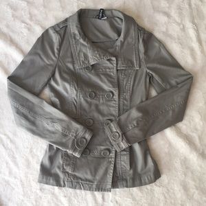 Olive/tan military style coat