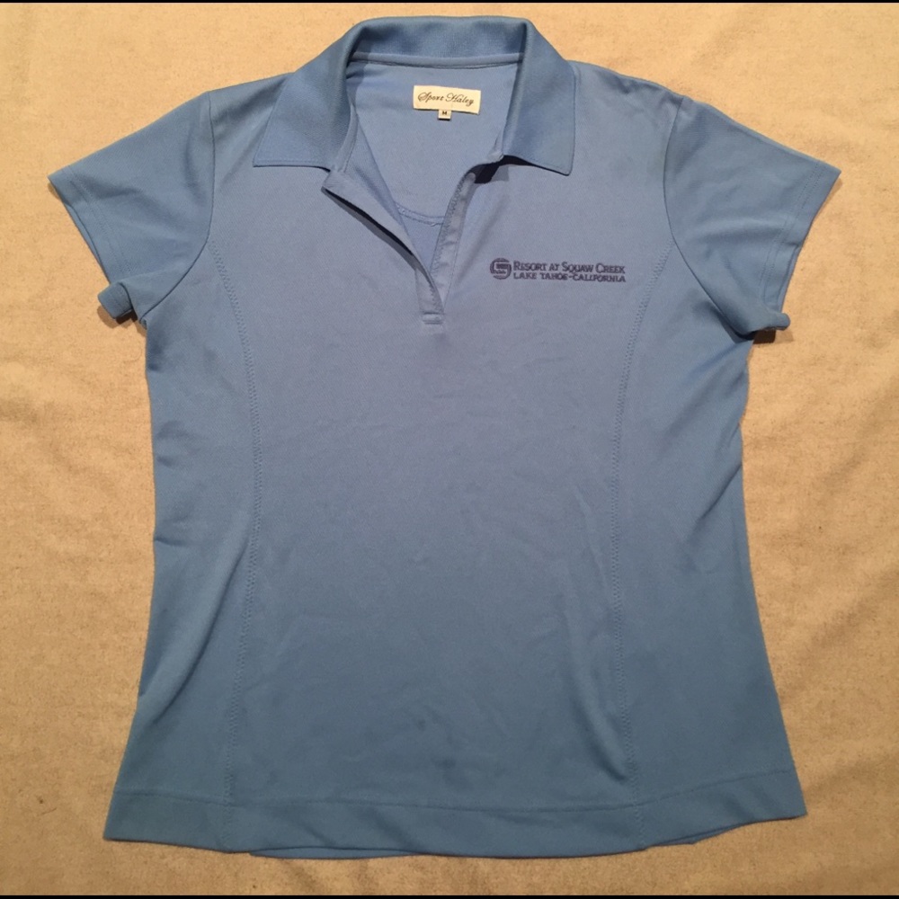 Baby Blue Golf Polo