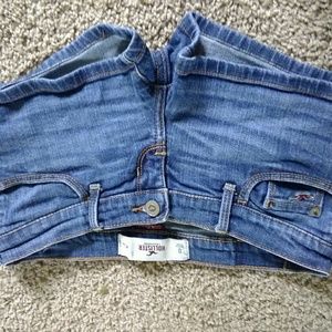 2 pair Hollister Jean shorts