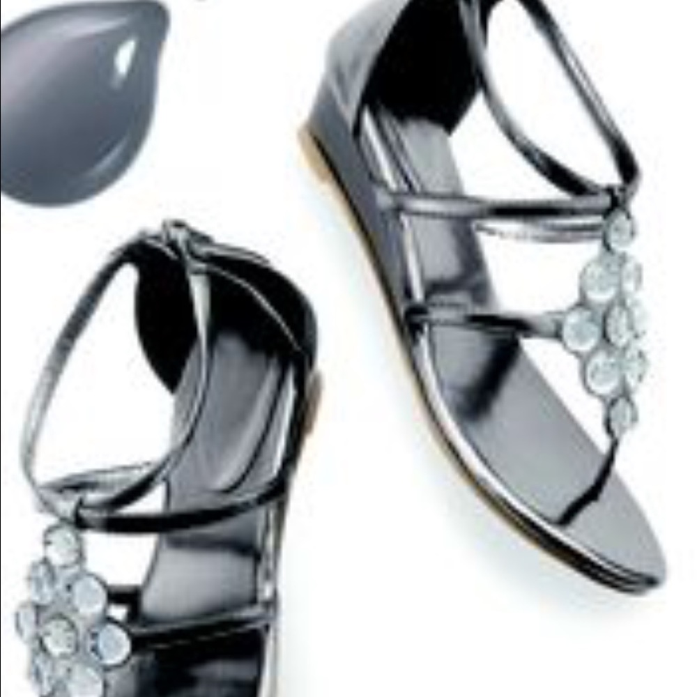 Metallic Shine Gladiator Sandal