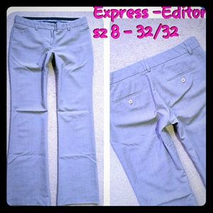 EXPRESS EDITOR DRESS PANTS