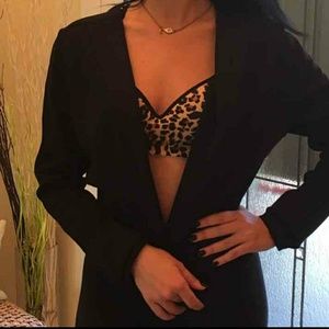 Black Guess Jacket |  Sexy Black Blazer for women