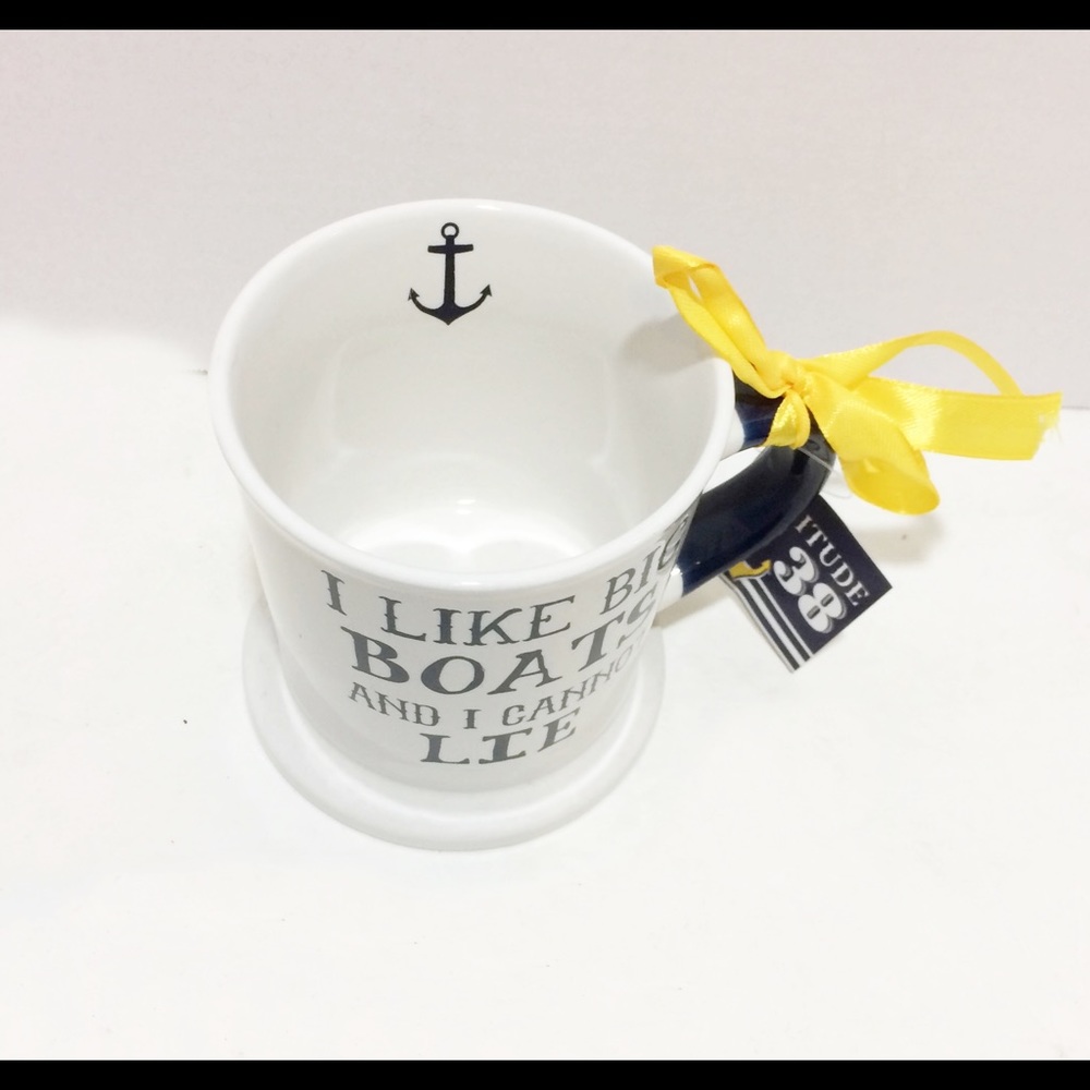 dei Mug "I Like Big Boats & I Can Not Lie" - Picture 2 of 3