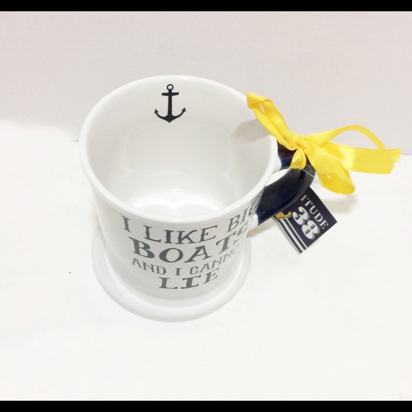dei Mug "I Like Big Boats & I Can Not Lie" - Picture 2 of 3