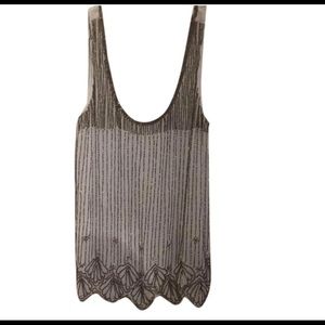 Willow & Clay Sequin/beaded cami