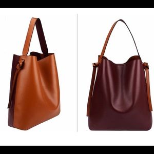 Color Block Large Hobo Boutique Bag