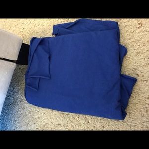 Fluxus blue huge scarf