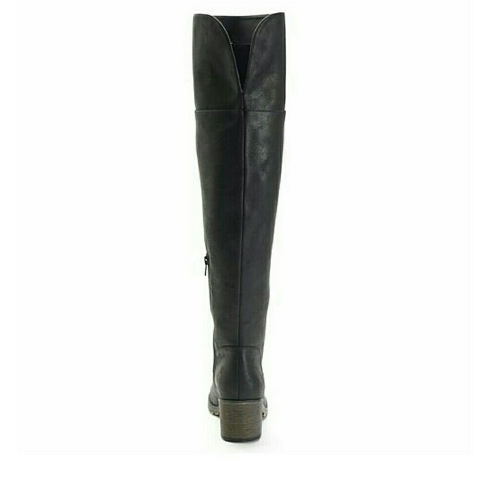 Black Over-The-Knee Boots - Picture 3 of 5
