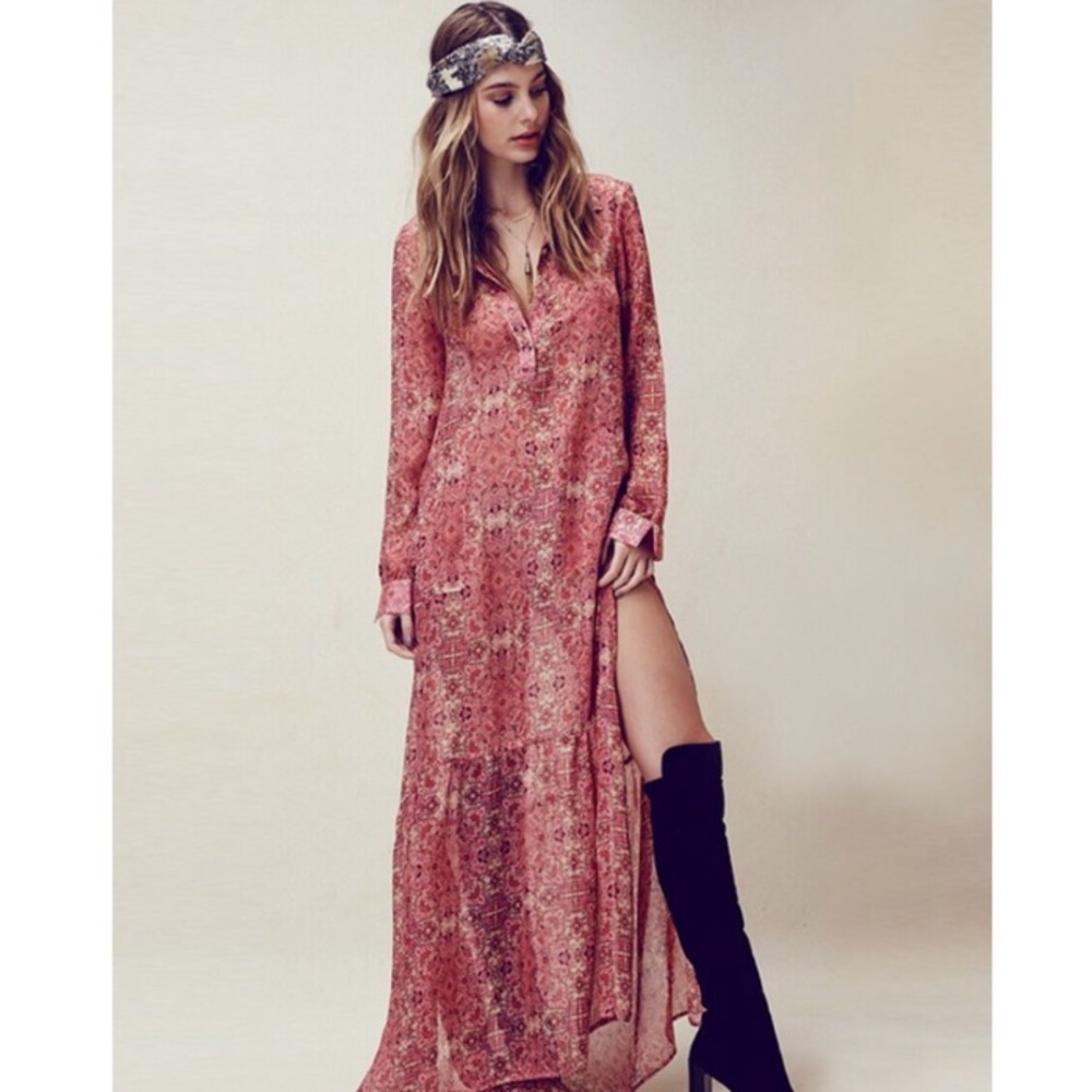 ❌sold NWTS for love and lemons Geneva maxi xs - Picture 2 of 6