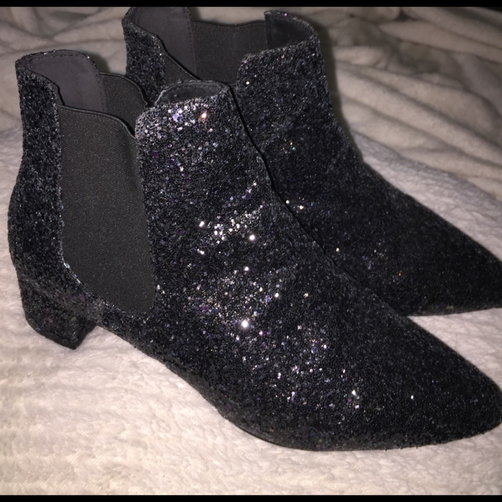 Topshop brand new Glittery Booties