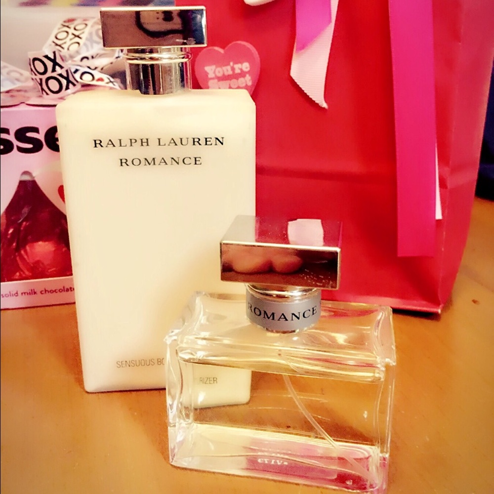 SOLD! Ralph Lauren's Romance Perfume & Lotion set