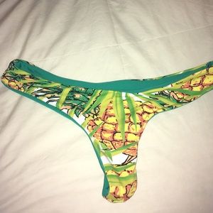 Midori Bikinis Pineapple Reversible Whale Tales