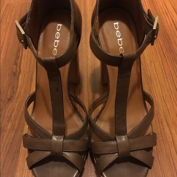 Bebe chunky heels. - Picture 2 of 3