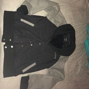 Stussy Womens Black Varsity Jacket