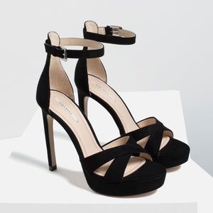 High heels platform sandals