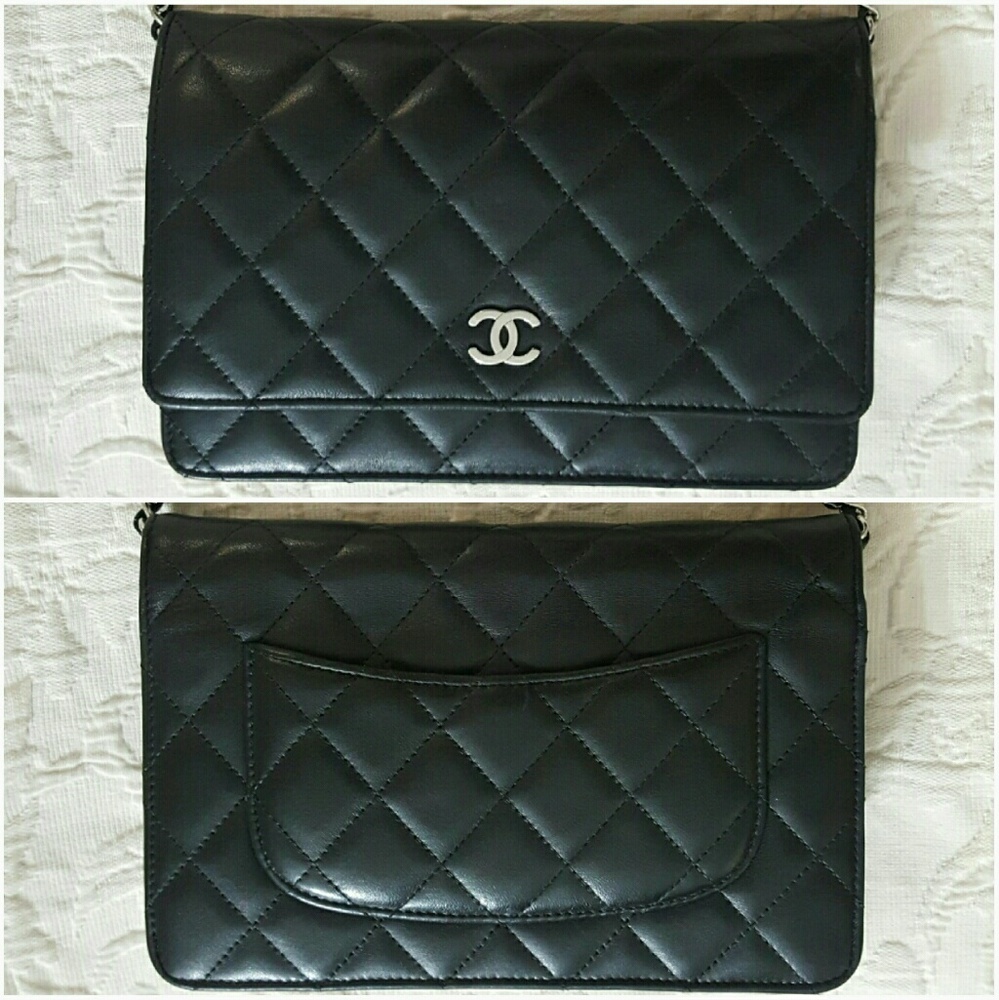 Chanel WOC Wallet On Chain Lambskin Black SOLD