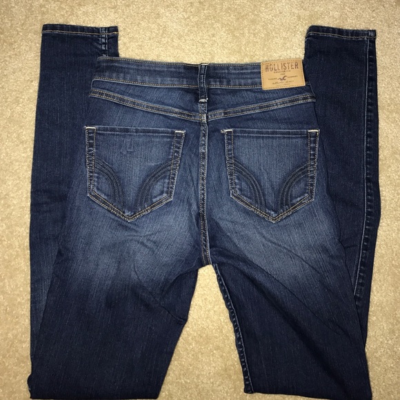 Set of 2 Hollister super skinny high rise jeans - Picture 3 of 5