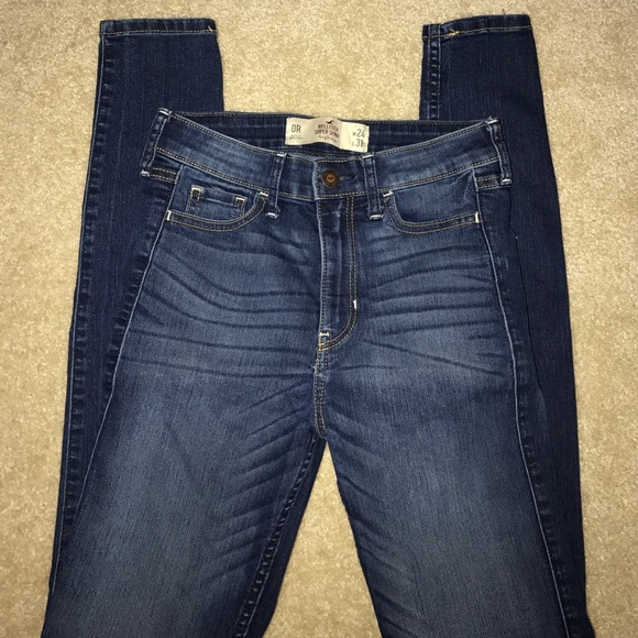 Set of 2 Hollister super skinny high rise jeans - Picture 4 of 5