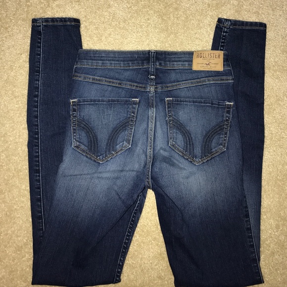Set of 2 Hollister super skinny high rise jeans - Picture 5 of 5