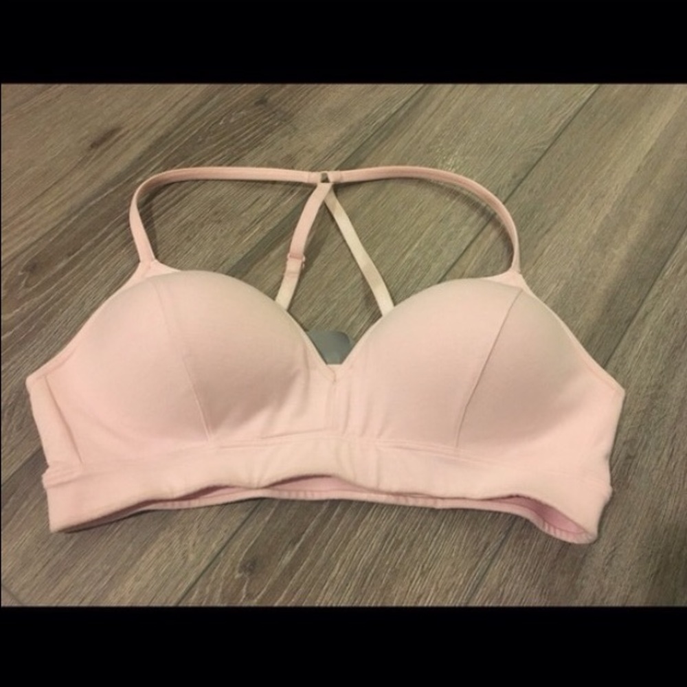 Pink Athleta Sports Bra