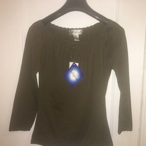 Nice brand new olive color shirt