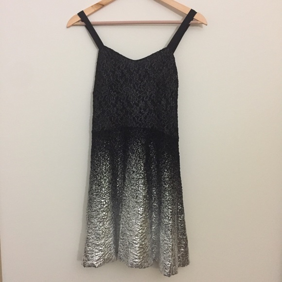 Free People Foil Ombré Fit and Flare Dress - Picture 5 of 5